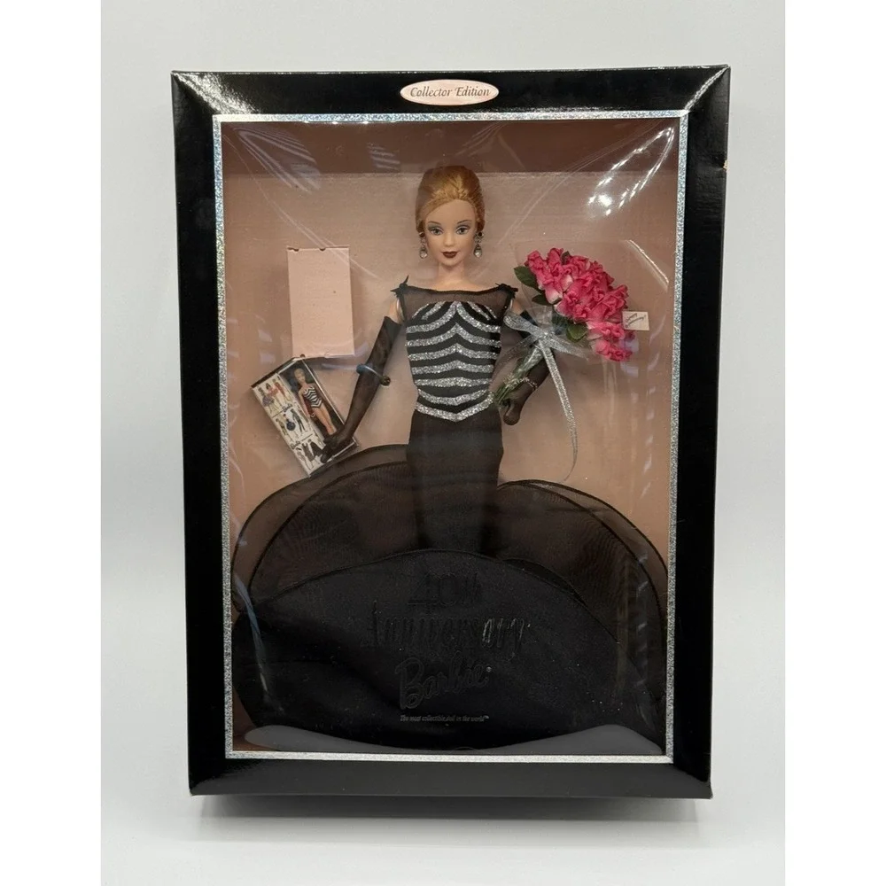 Vintage 40th Anniversary Barbie Doll Collector Edition Mattel 21384 NIB